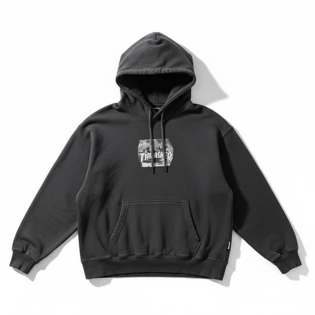 Thrasher 빈티지 후드티 M 2