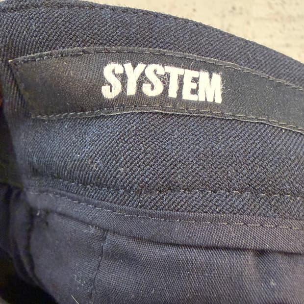 SYSTEM 네이비 팬츠 82 4