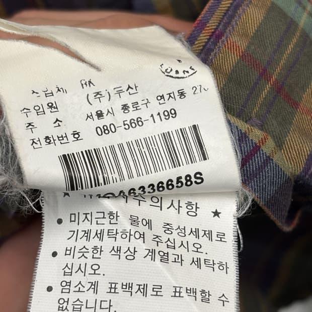 폴로 랄프로렌 클래식핏 체크 셔츠 S 7