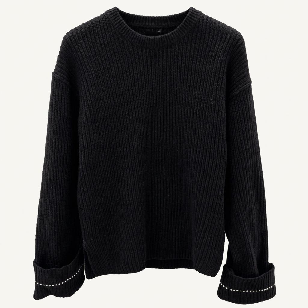 MAISON MINED 블랙 니트 M사이즈 1