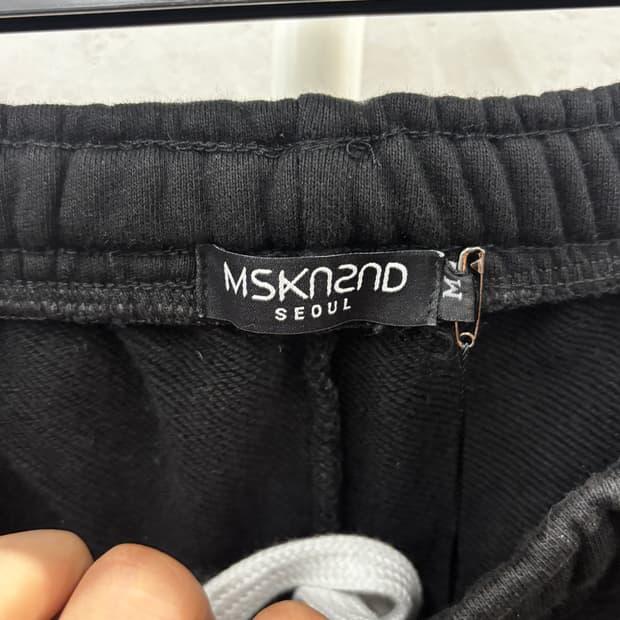MSKN2ND 조거팬츠 블랙 M 5