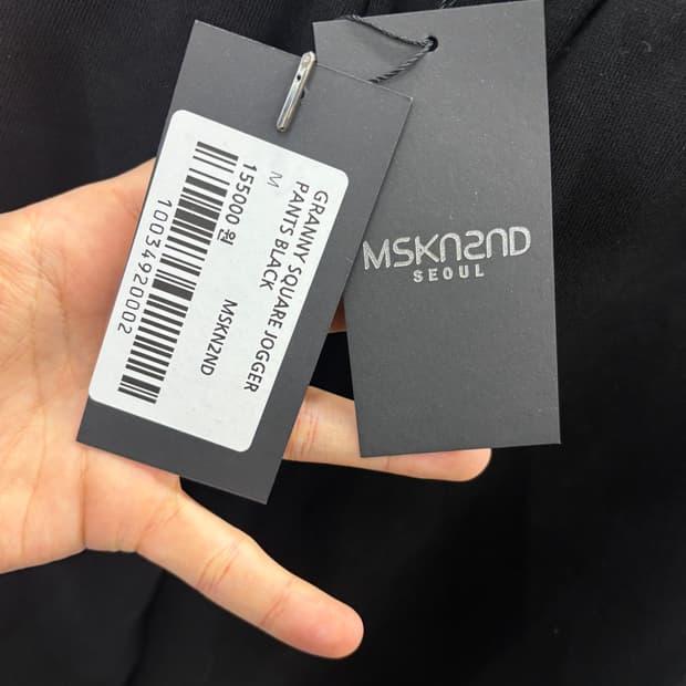 MSKN2ND 조거팬츠 블랙 M 6