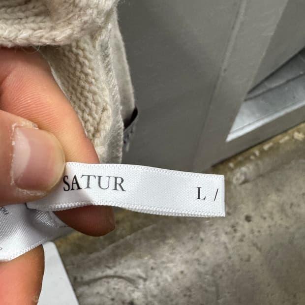 SATUR 니트 아이보리 L 8