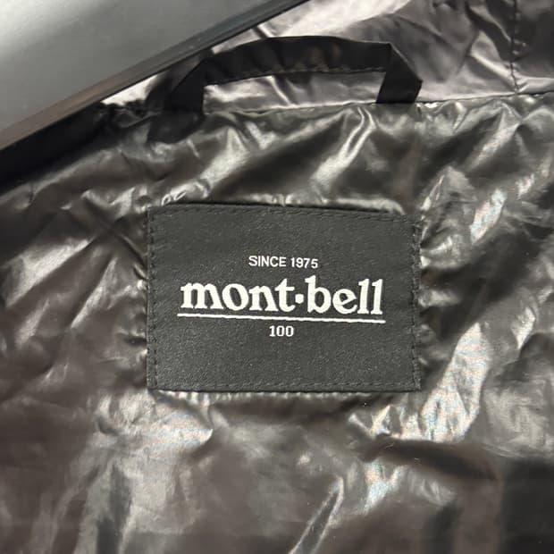 Mont-bell 몽벨 블랙 유광 패딩 100 7