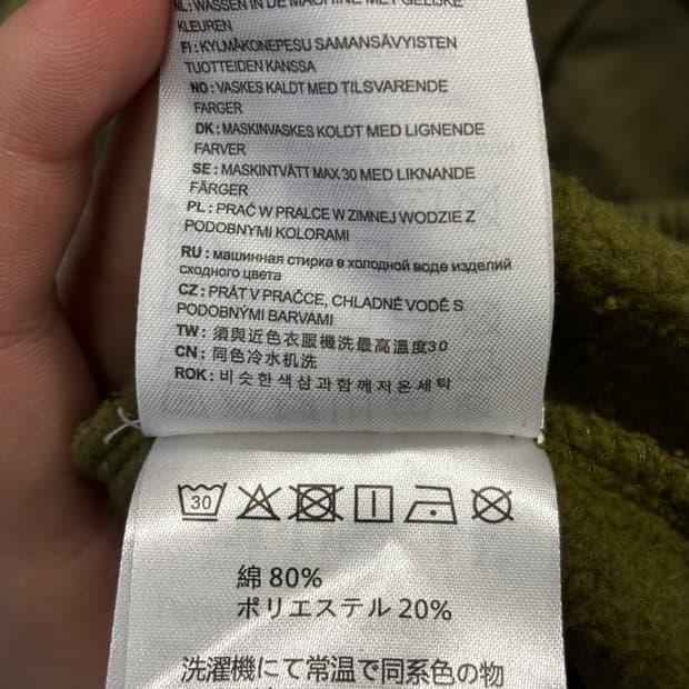 칼하트 포켓 스웨트셔츠 카키색 L 8