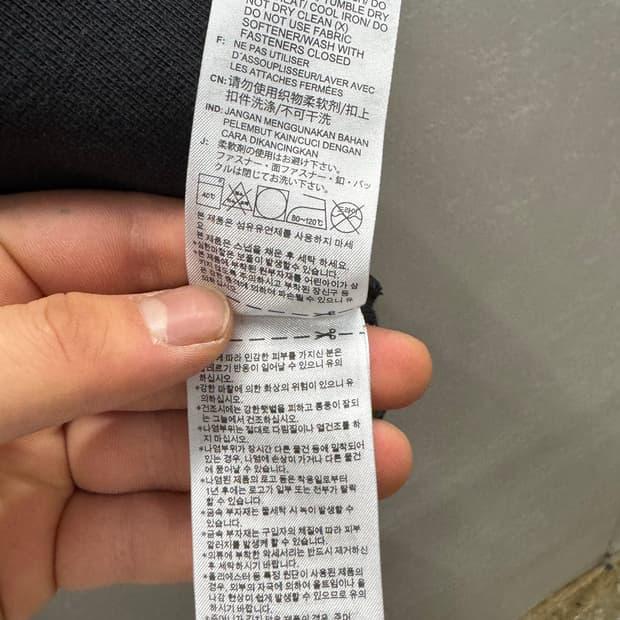 아디다스 블랙 하프집업 플리스 S 8