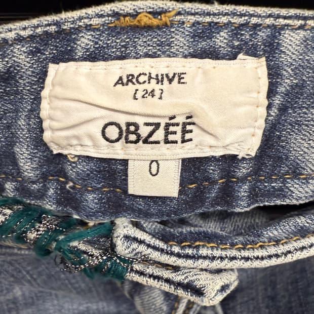 OBZEE 디스트로이드 데님 팬츠 26 5