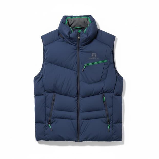 살로몬 로고 소프트웰 베스트 푸퍼 패딩 2XL 2