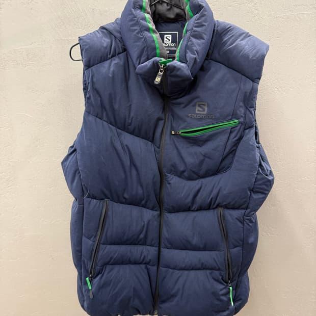 살로몬 로고 소프트웰 베스트 푸퍼 패딩 2XL 3