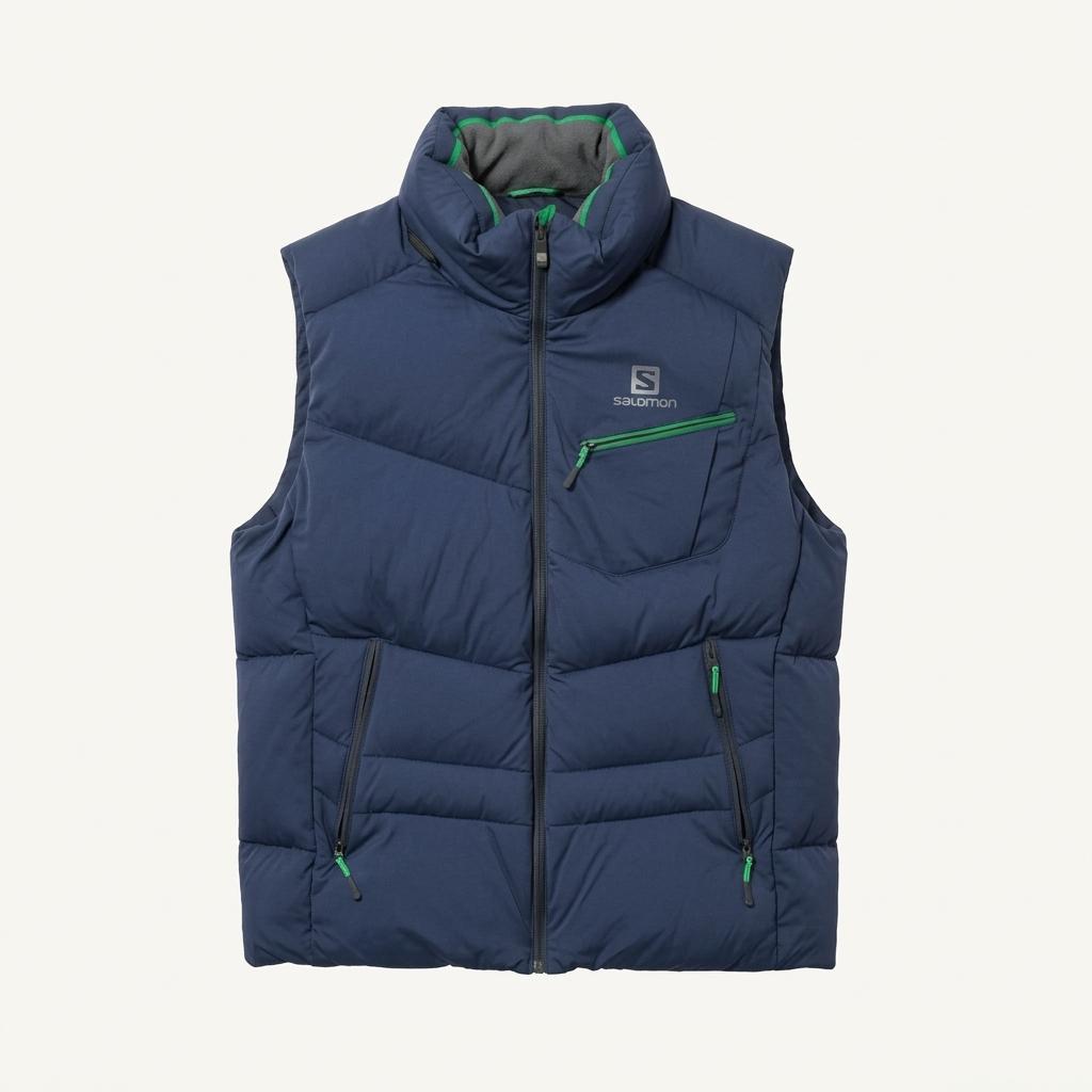 살로몬 로고 소프트웰 베스트 푸퍼 패딩 2XL 1