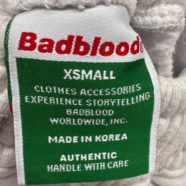 배드블러드 로고 투웨이 조거팬츠 XS 4