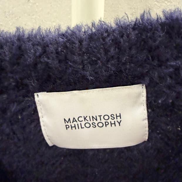 MACKINTOSH PHILOSOPHY 네이비 니트 40 5