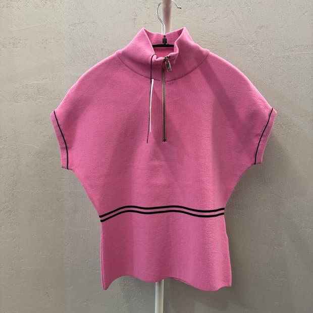 TheOpen Product 핑크 하이넥 니트 OS 3