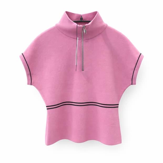 TheOpen Product 핑크 하이넥 니트 OS 2