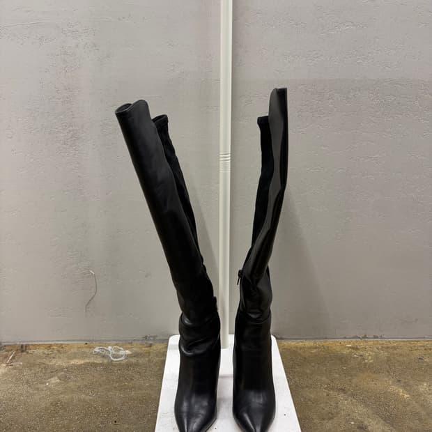 aldo 블랙 롱부츠 힐 230mm 3