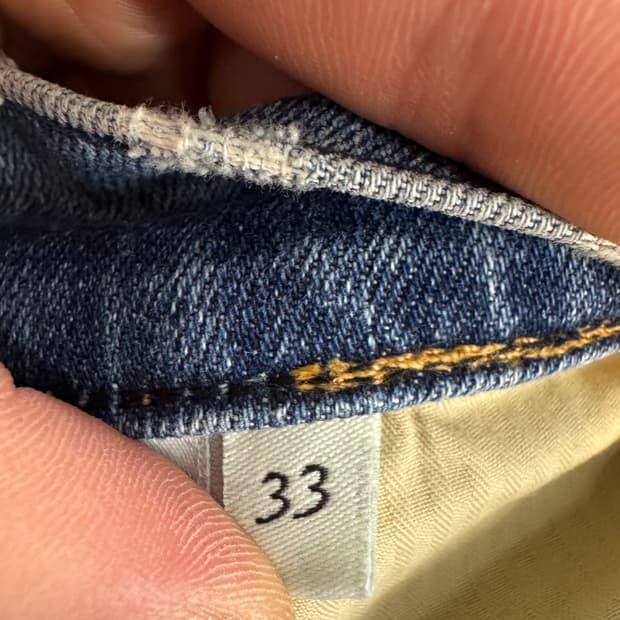 rag&bone 청바지 롤업진 데님팬츠 33 5