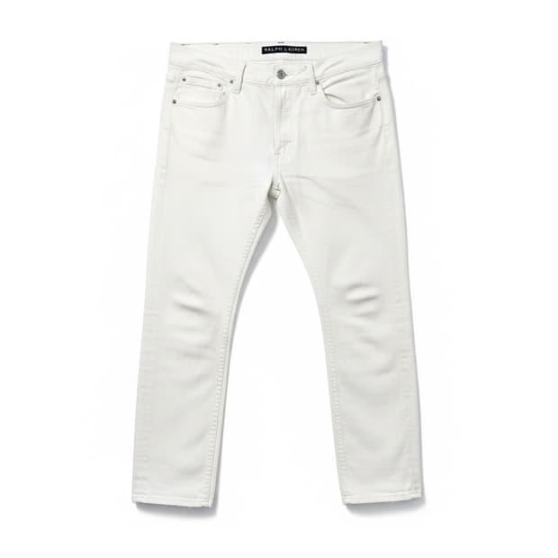 랄프로렌 화이트 데님 바지 32 2