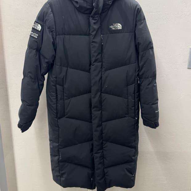 노스페이스 블랙 롱패딩 여성 90 3