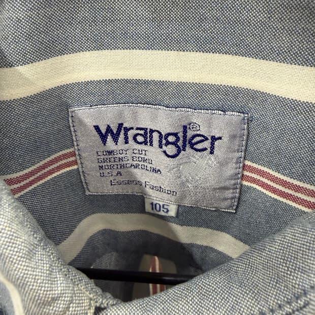 Wrangler 스트라이프 남방 셔츠 105 6