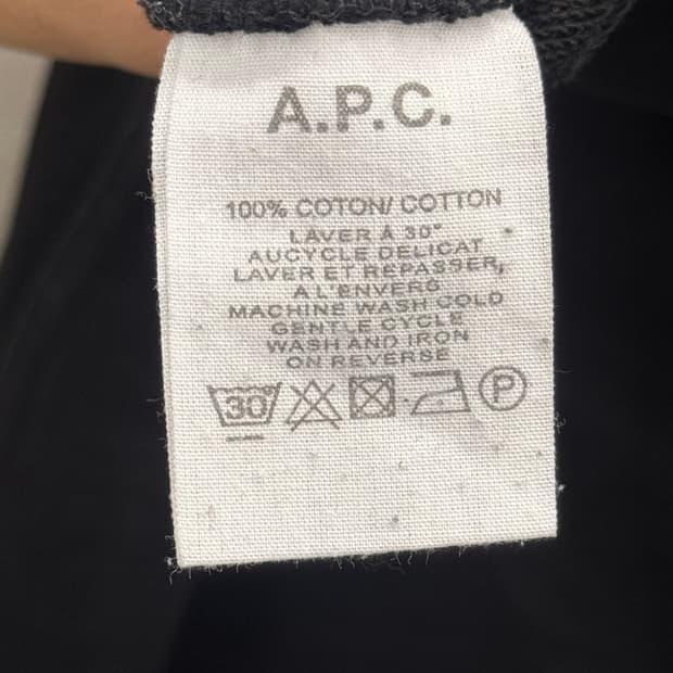 A.P.C 블랙 포켓 팬츠 M 6