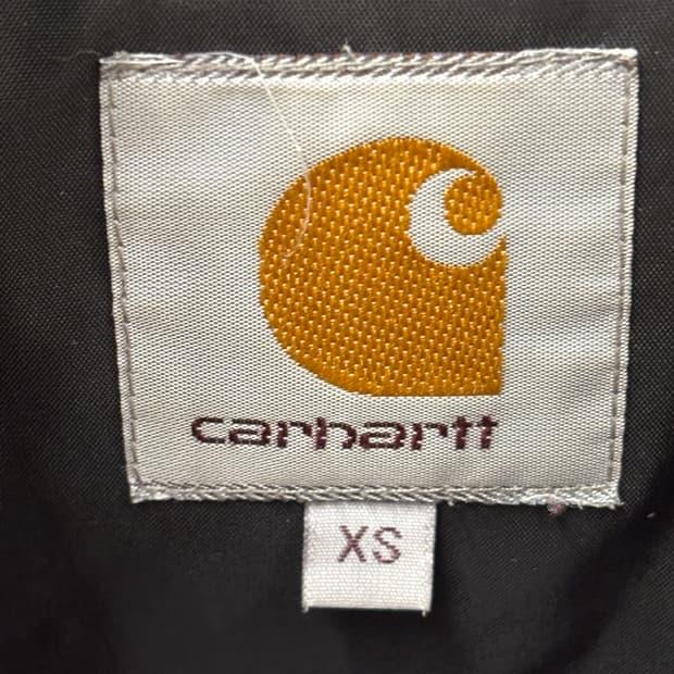 칼하트 블랙 후드 패딩 자켓 XS 5