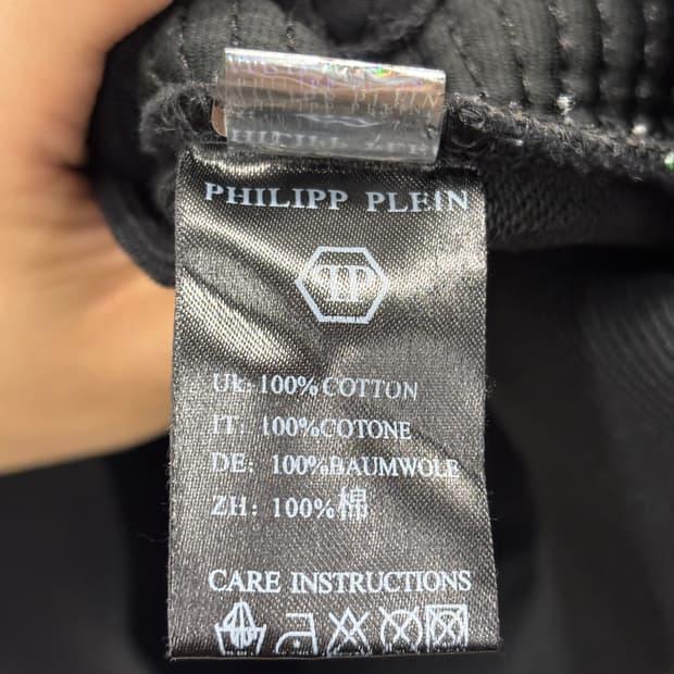 Philipp plein 슈퍼맨 블랙 맨투맨 티셔츠 M 6