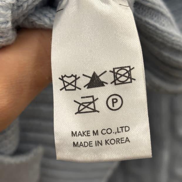 메이비베이비 하늘색 니트 가디건 S 6