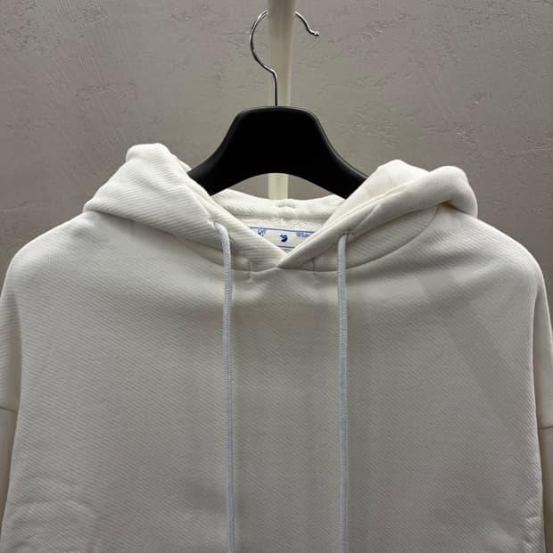 Off-White 남성 후드티 L 화이트 4
