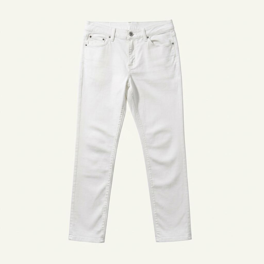 ARMANI 화이트 데님 청바지 XS 1