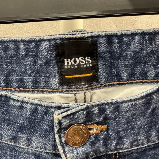 BOSS 블루 데님 청바지 4