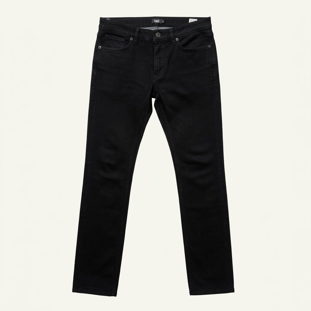 돌체앤가바나 D&G 블랙 슬림 청바지 26 1