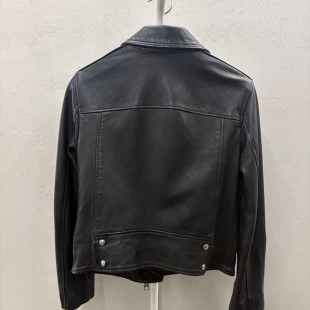올세인츠 WILLIE BIKER 램스킨 레더자켓 S 9