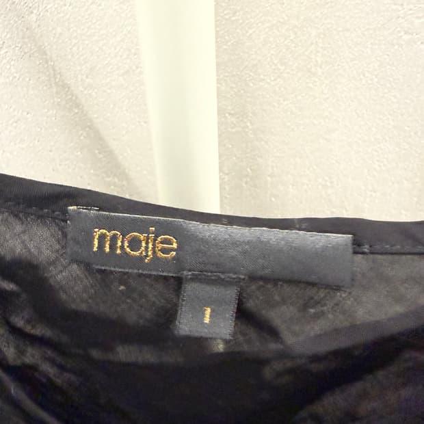 maje 블랙 슬립 사이즈 1 3