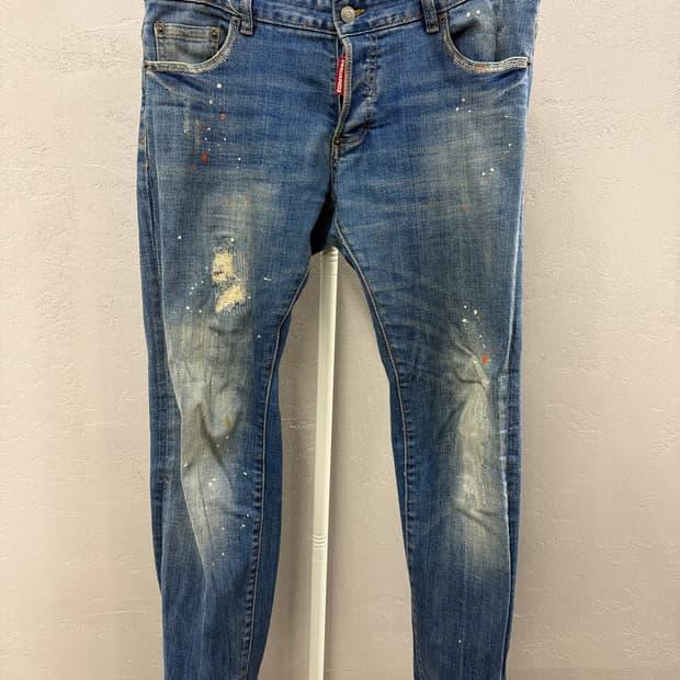 디스퀘어드2 워싱 스케이터 데님 48 3
