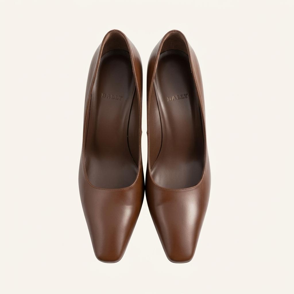 BALLY 발리 브라운 가죽 여성 펌프스 240 1