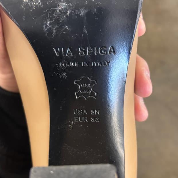 Via spiga 베이지 앵클부츠 240 8