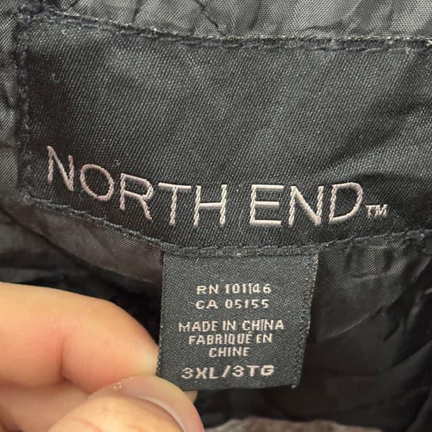 North End 블랙 스타디움 자켓 3XL 5