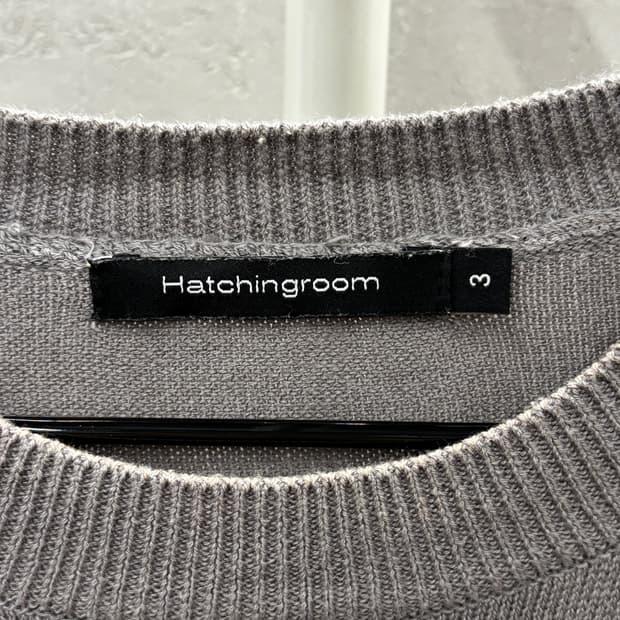 Hatchingroom 남성 니트 회색 사이즈 3 5