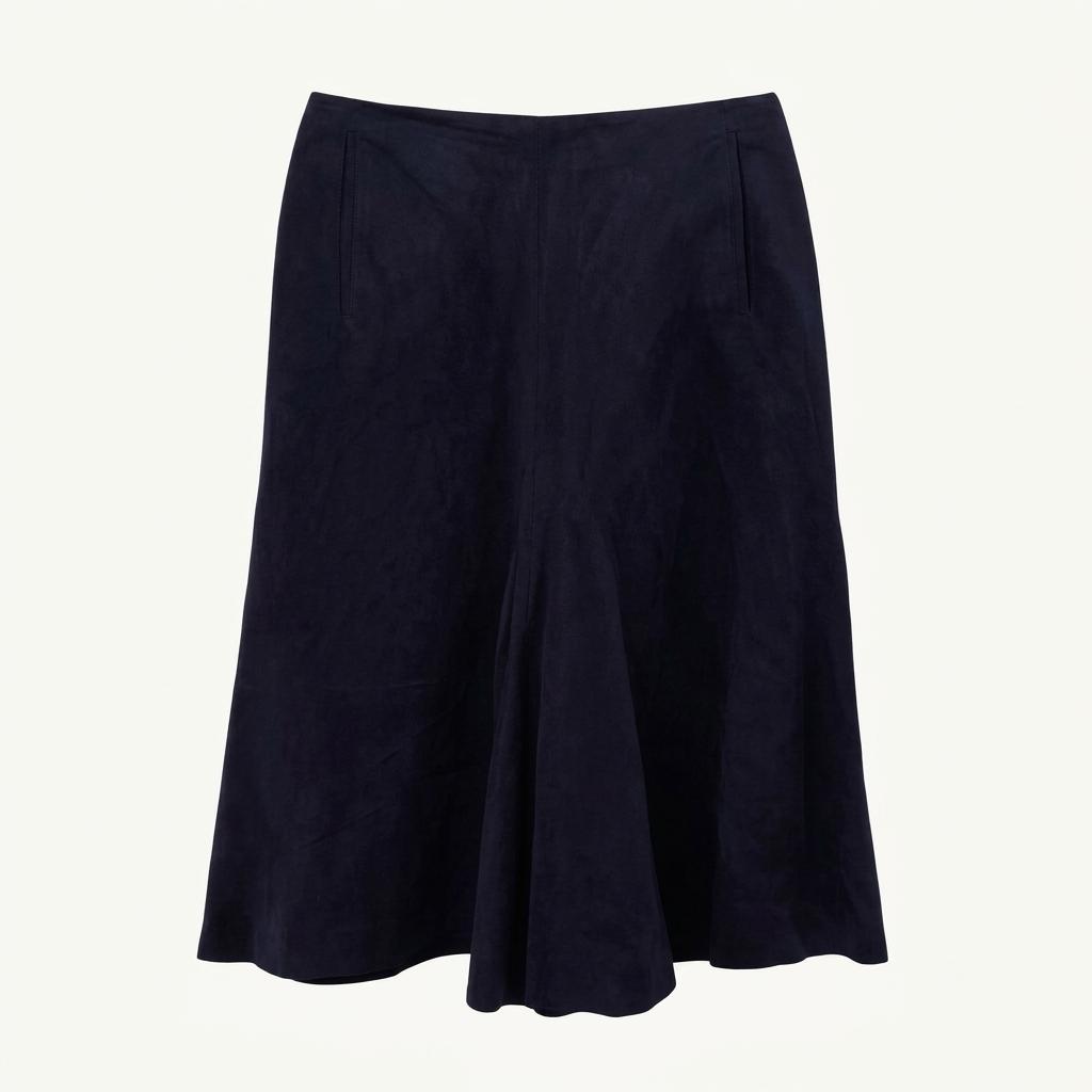 HUGO BOSS 네이비 플리츠 스커트 40 1