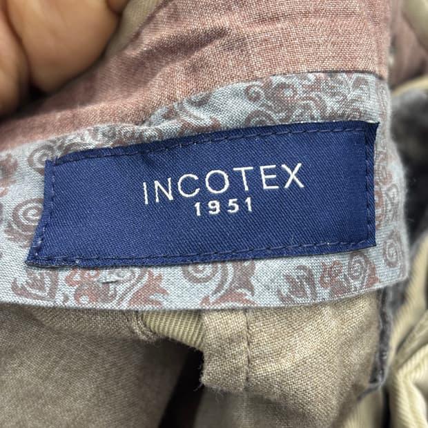 INCOTEX 남성 치노 바지 48사이즈 6