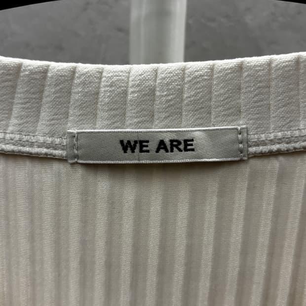 we are 위아 화이트 가디건 5