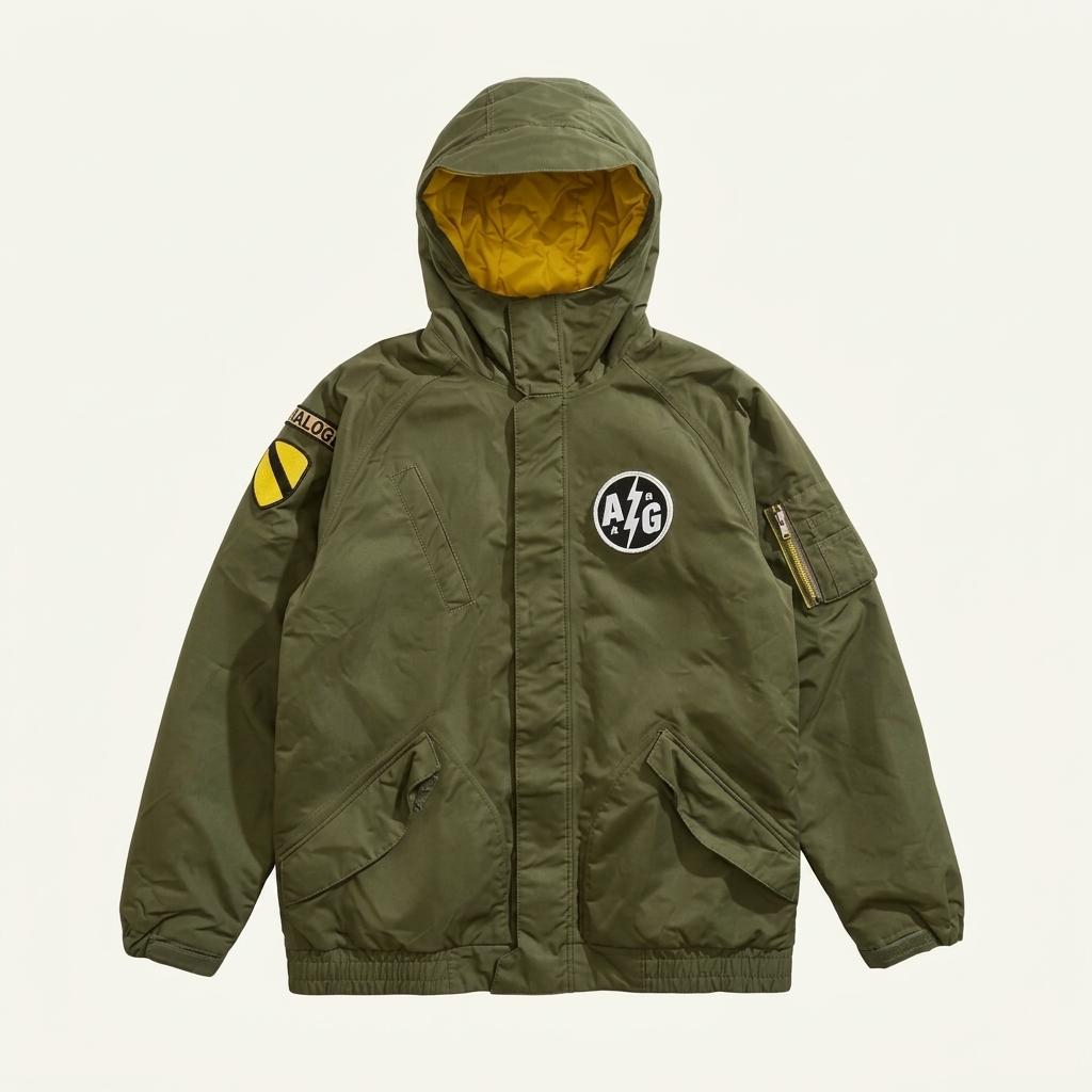 Analog Grumman 자켓 카키 L 1