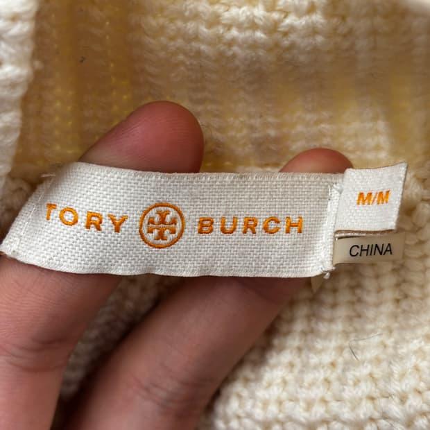 TORY BURCH 토리버치 폴라 니트 아이보리 M 6