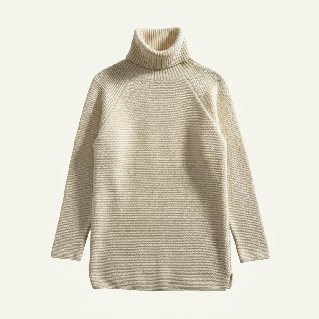 TORY BURCH 토리버치 폴라 니트 아이보리 M 1