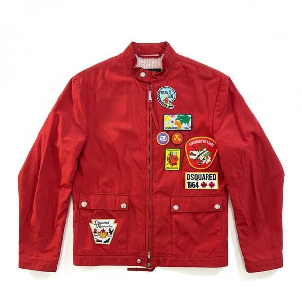 DSQUARED2 2010 S/S패치 봄버 자켓 46 2