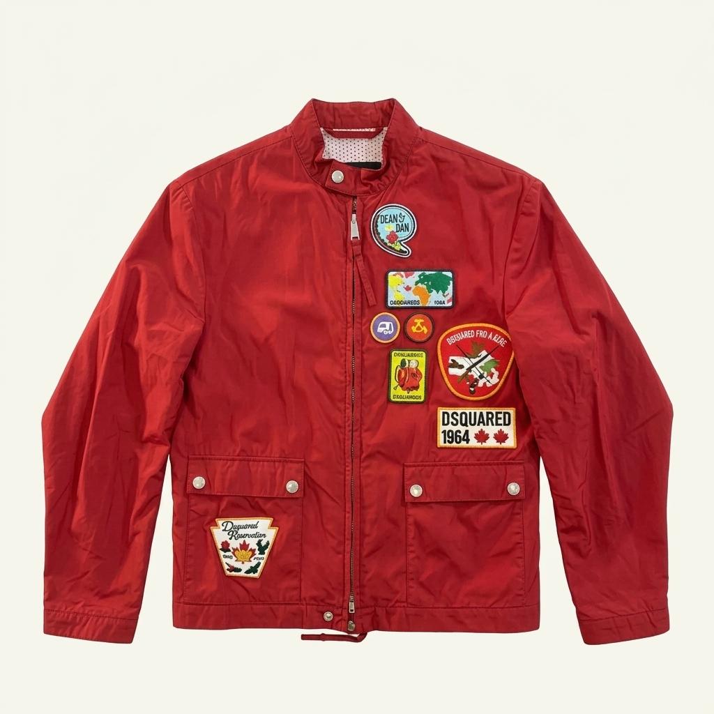 DSQUARED2 2010 S/S패치 봄버 자켓 46 1