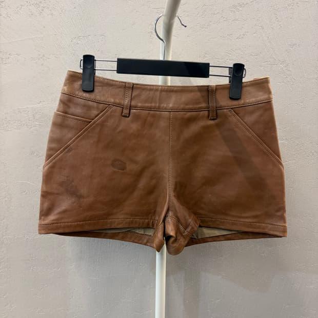 A.P.C. 아페쎄 양가죽 숏팬츠 36 3