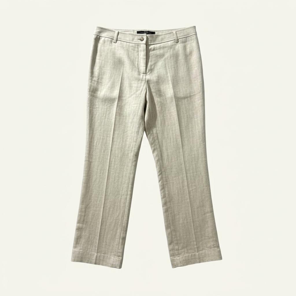 MAX MARA 막스마라 린넨 베이지 팬츠 66 1
