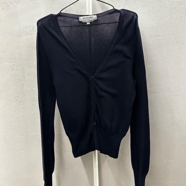 막스마라 SPORTMAX 매장판 네이비 크롭 가디건 S 4
