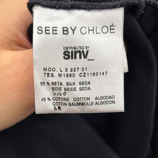 See By Chloe 원피스 네이비 (USA 4) 6